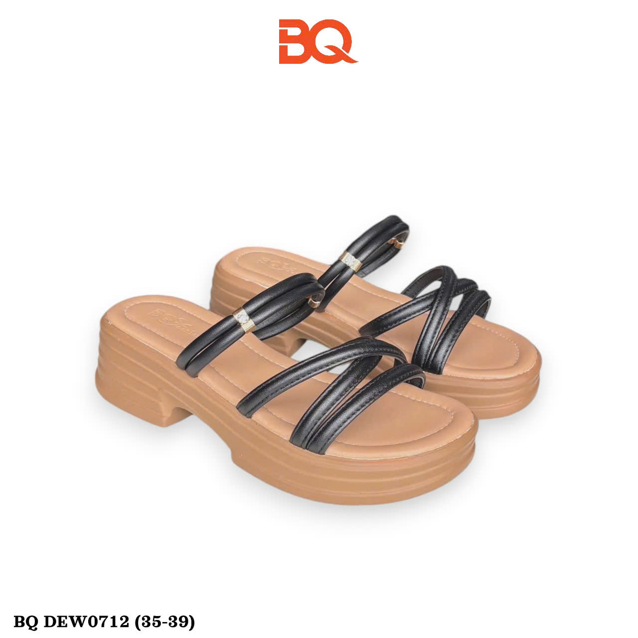 Dép xuồng nữ BQ DEW0172.DEN