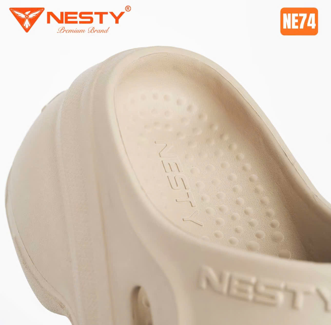 DÉP NESTY SLIDE FOAM NỮ THỜI TRANG, ĐẾ CAO 9CM, ÊM ÁI, CHỐNG TRƯỢT