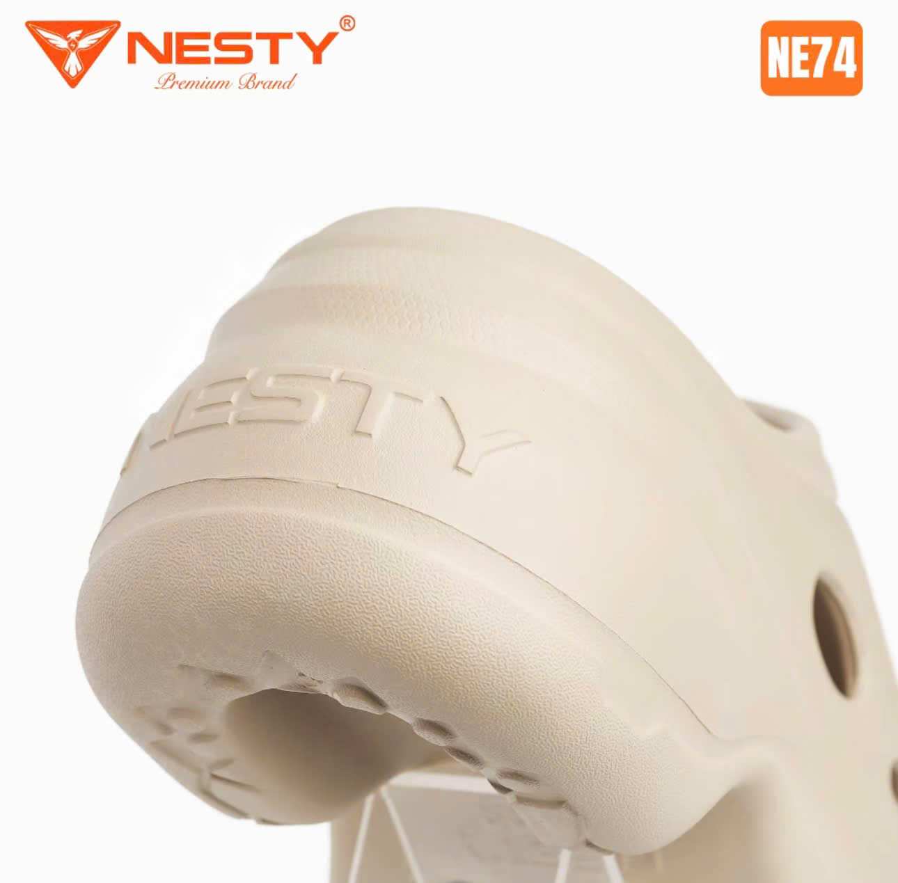 DÉP NESTY SLIDE FOAM NỮ THỜI TRANG, ĐẾ CAO 9CM, ÊM ÁI, CHỐNG TRƯỢT