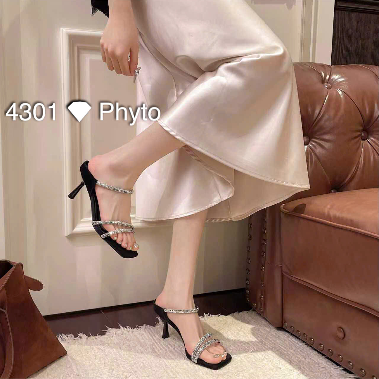 Dép nữ PHYTO 4301.DEN