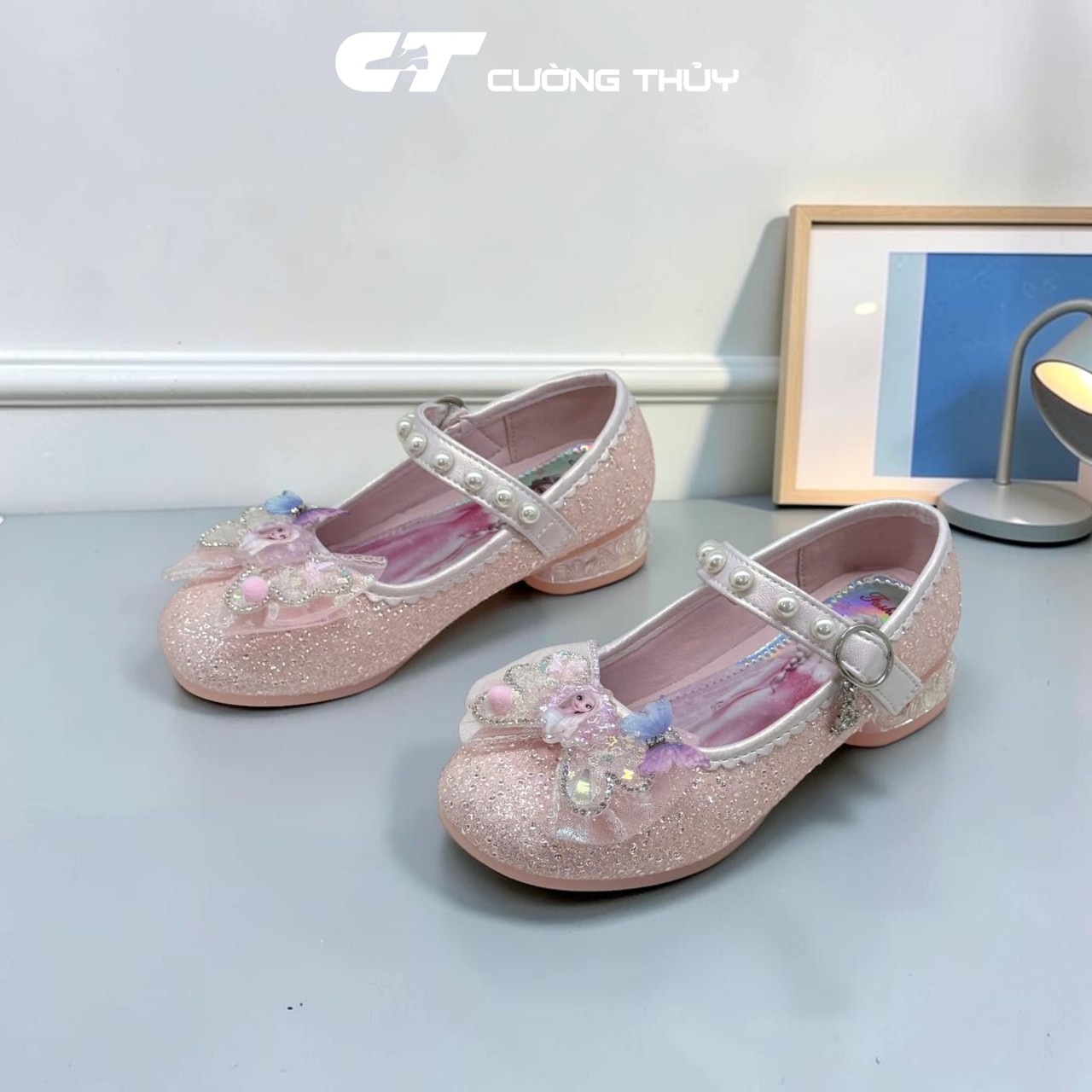Giày bệt bé gái 173(27-31).HOG