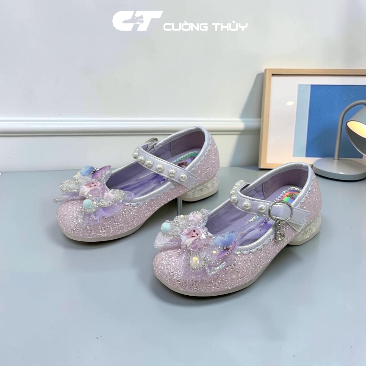 Giày bệt bé gái 173(27-31).TIM
