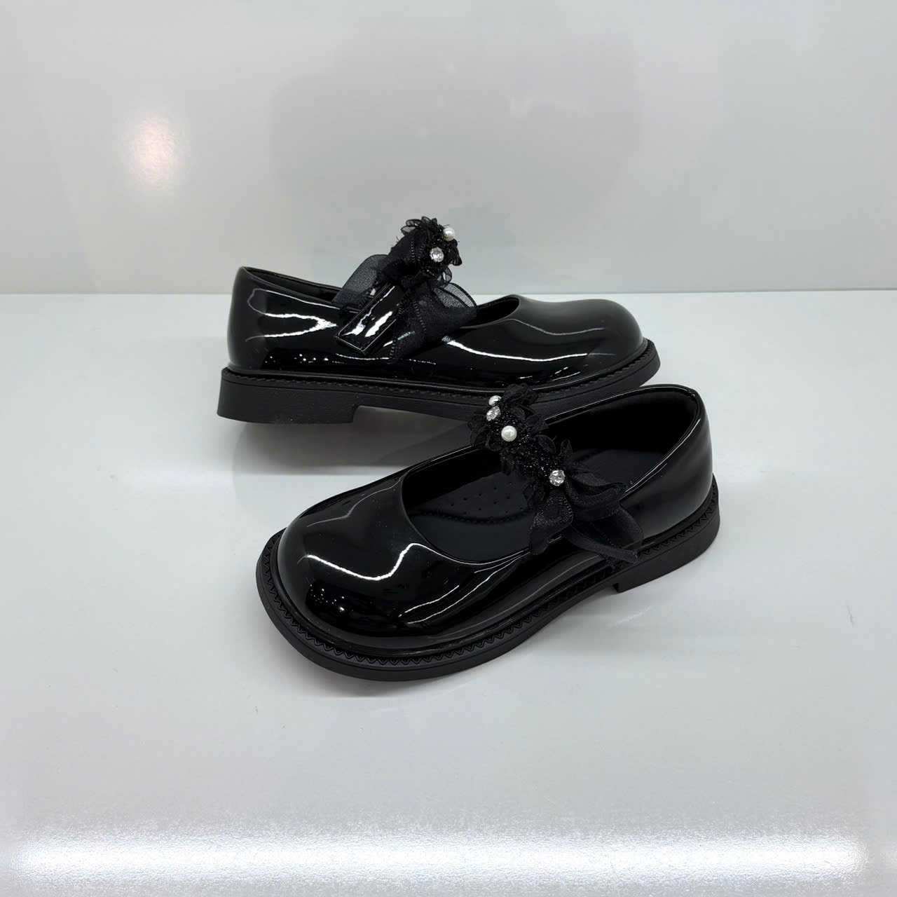 Giày bệt bé gái 26700(26-36).DEN