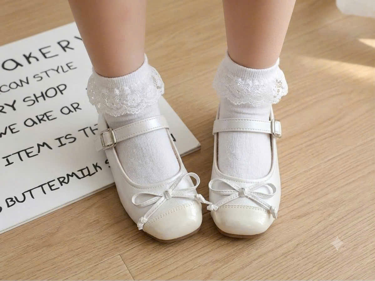 Giày búp bê bé gái 5756(26-36).KEM