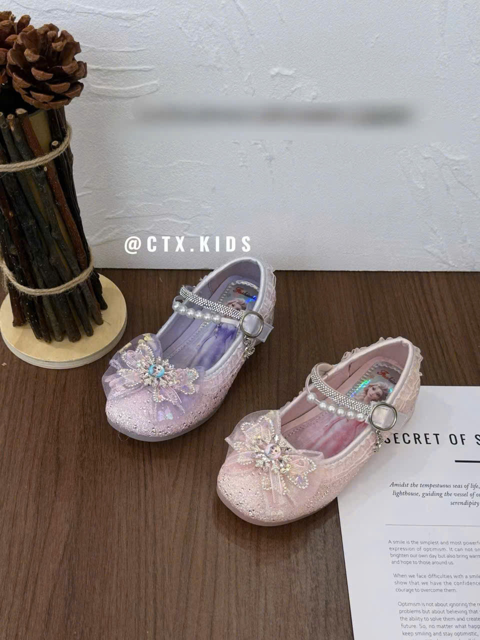 Giày búp bê bé gái A175(27-31).HOG