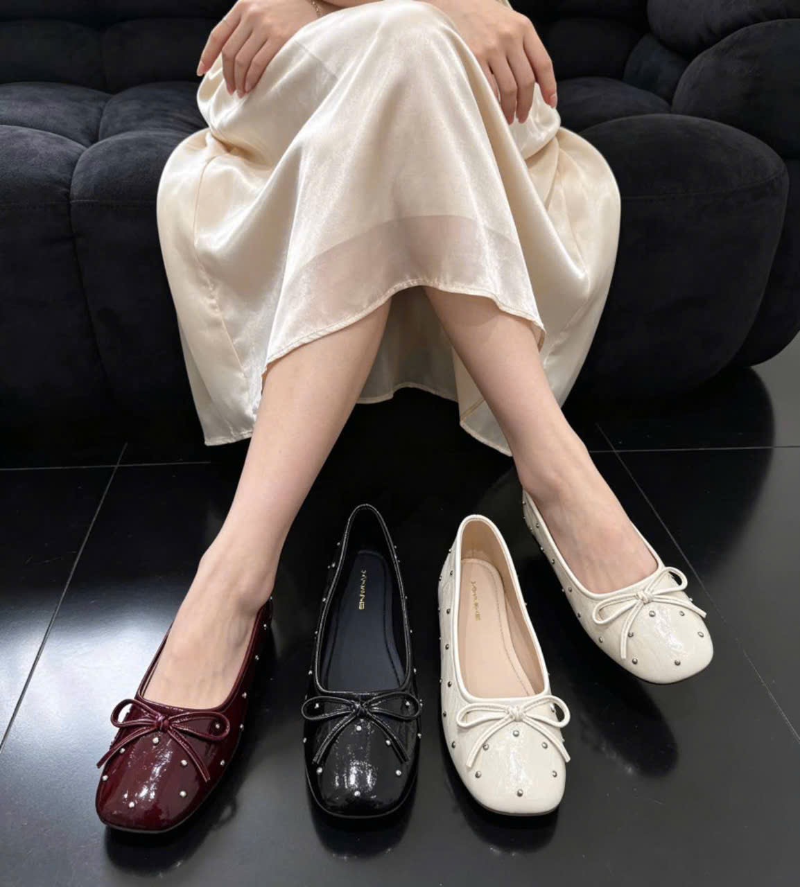 Giày bệt nữ 2266-16.KEM