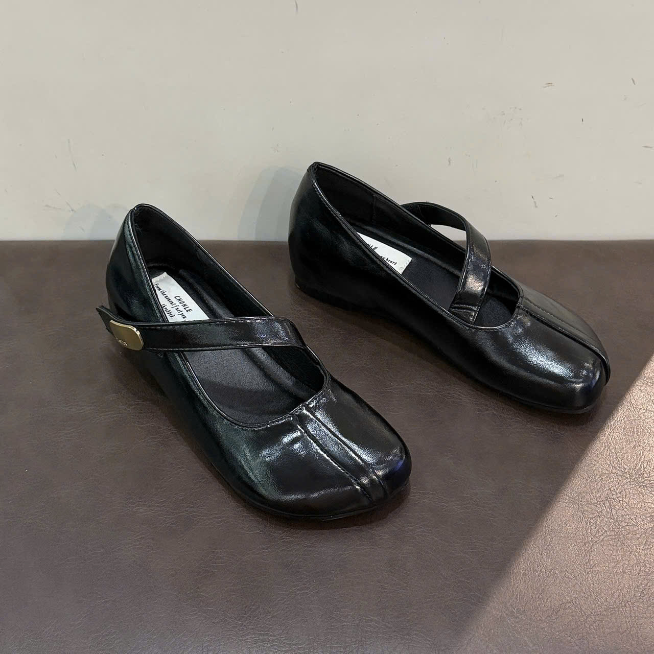 Giày bệt nữ 852.DEN