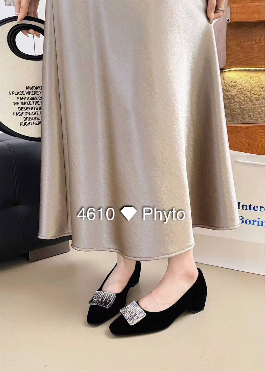 Giày cao gót nữ PHYTO 4610.DEN