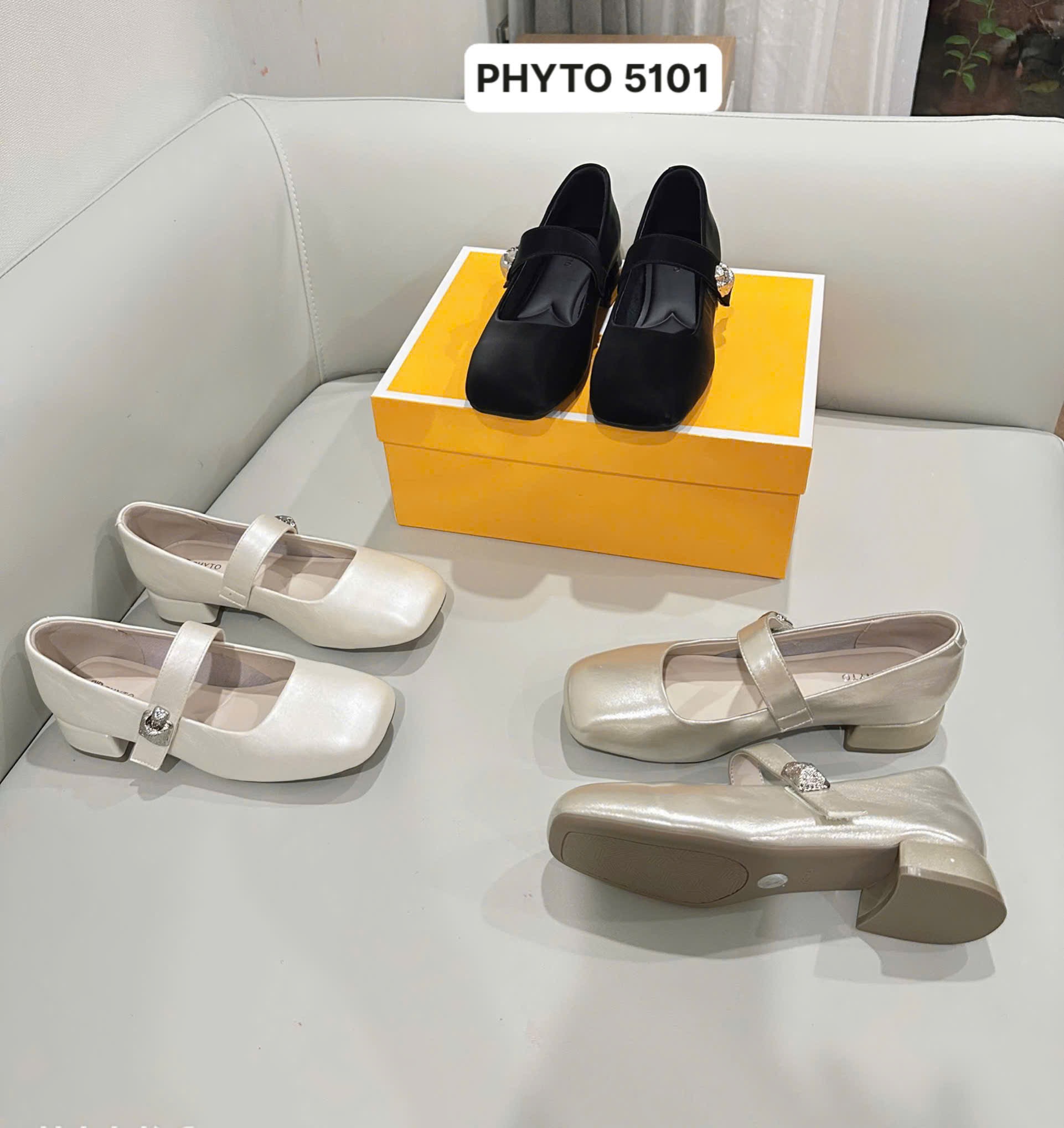 Giày nữ PHYTO 5101.KEM