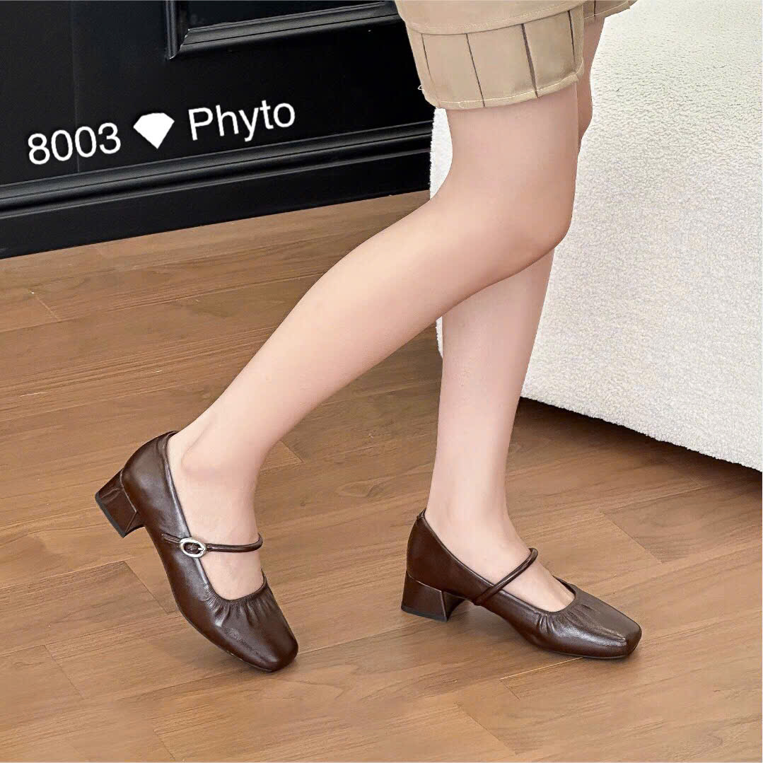 Giày cao gót nữ PHYTO 8003.NAU