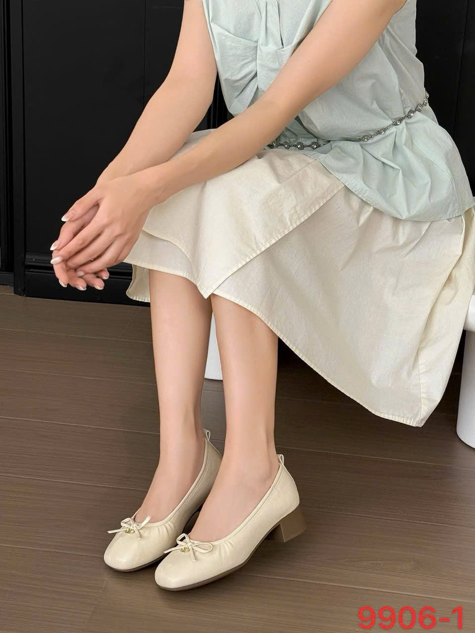 Giày cao gót nữ 9906-1.KEM