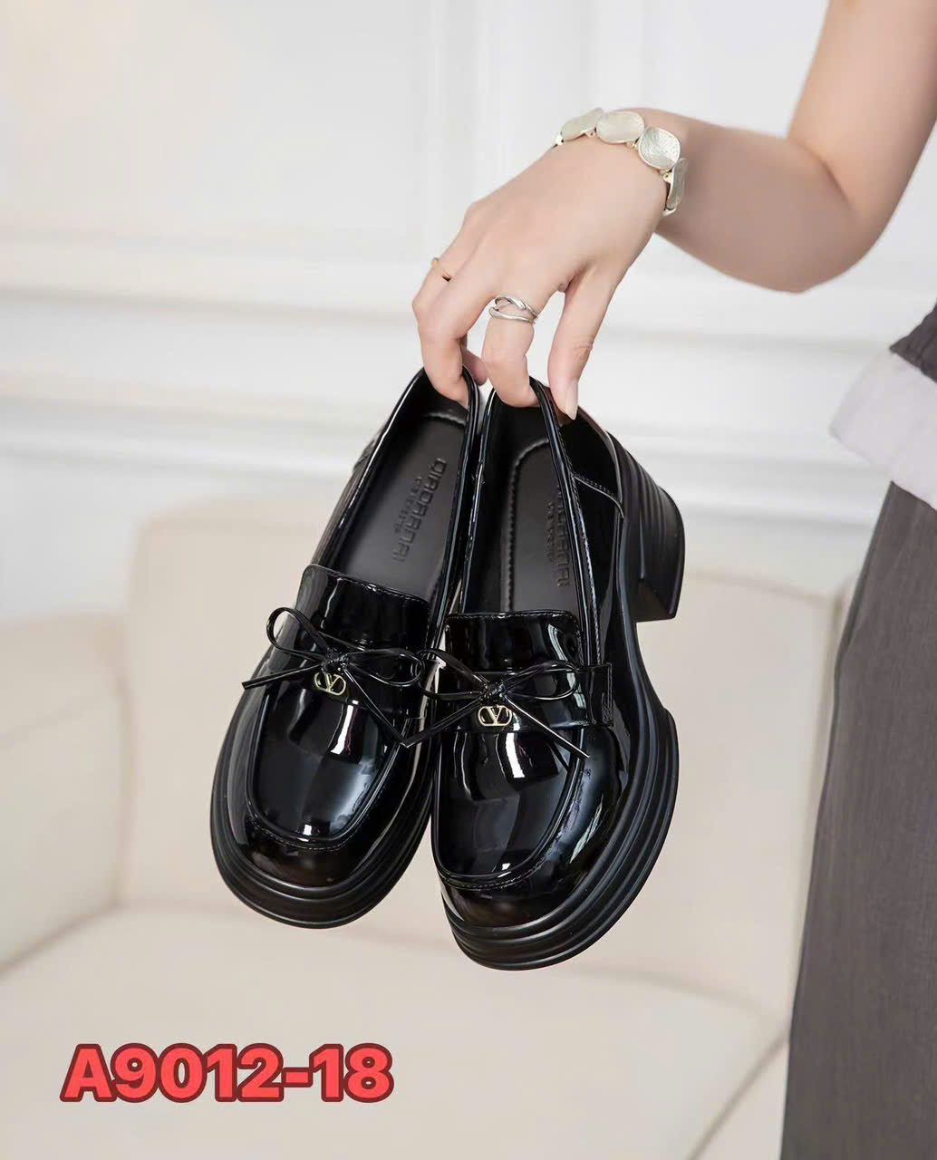 Giày cao gót nữ A9012-18.DEN