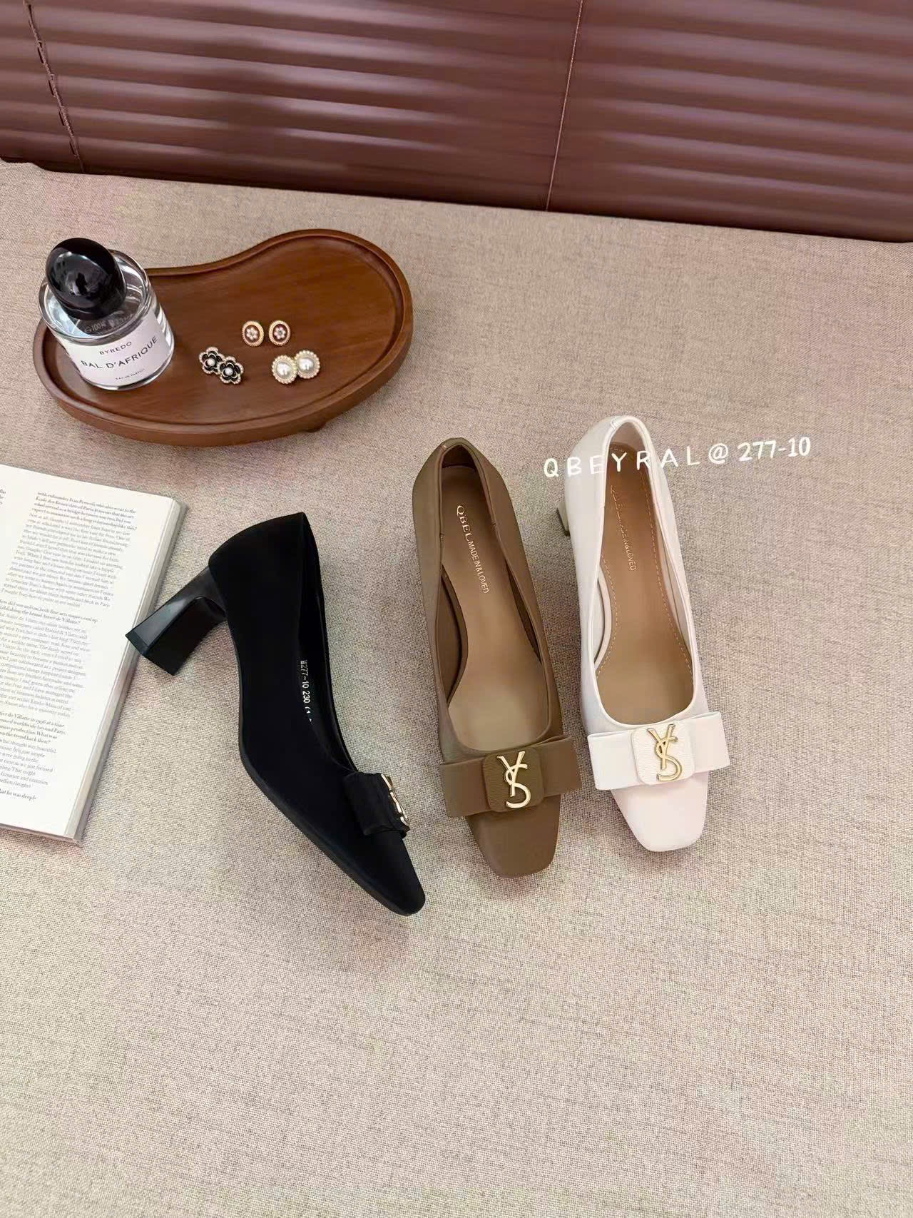 Giày cao gót nữ M277-10.NAU