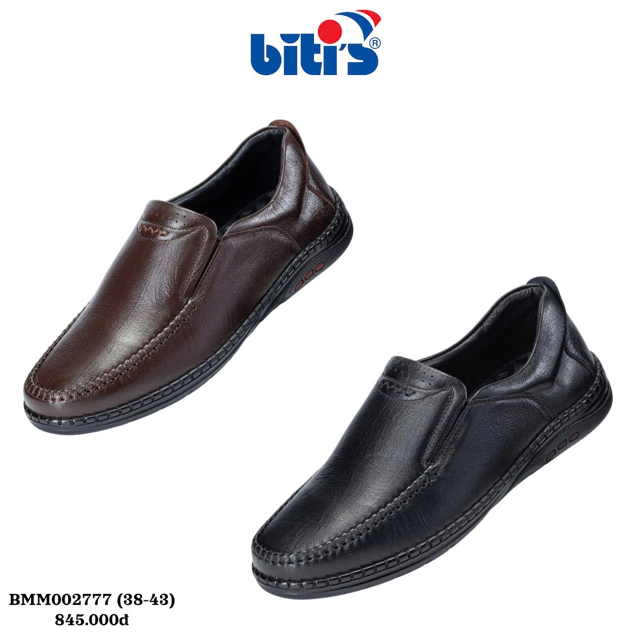 Giày Mocasin nam BITI'S BMM002777