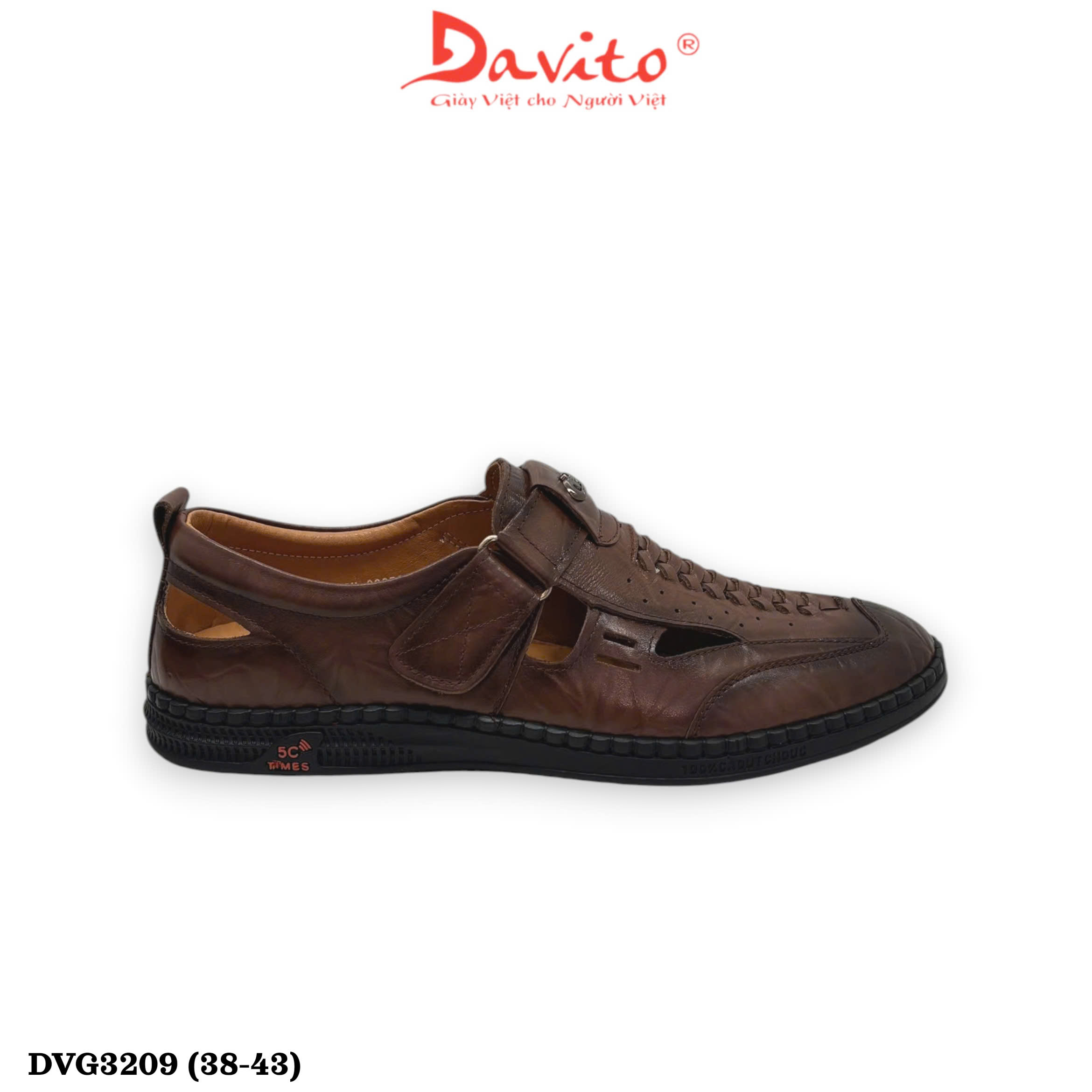Giày nam DAVITO DVG3209.NAU