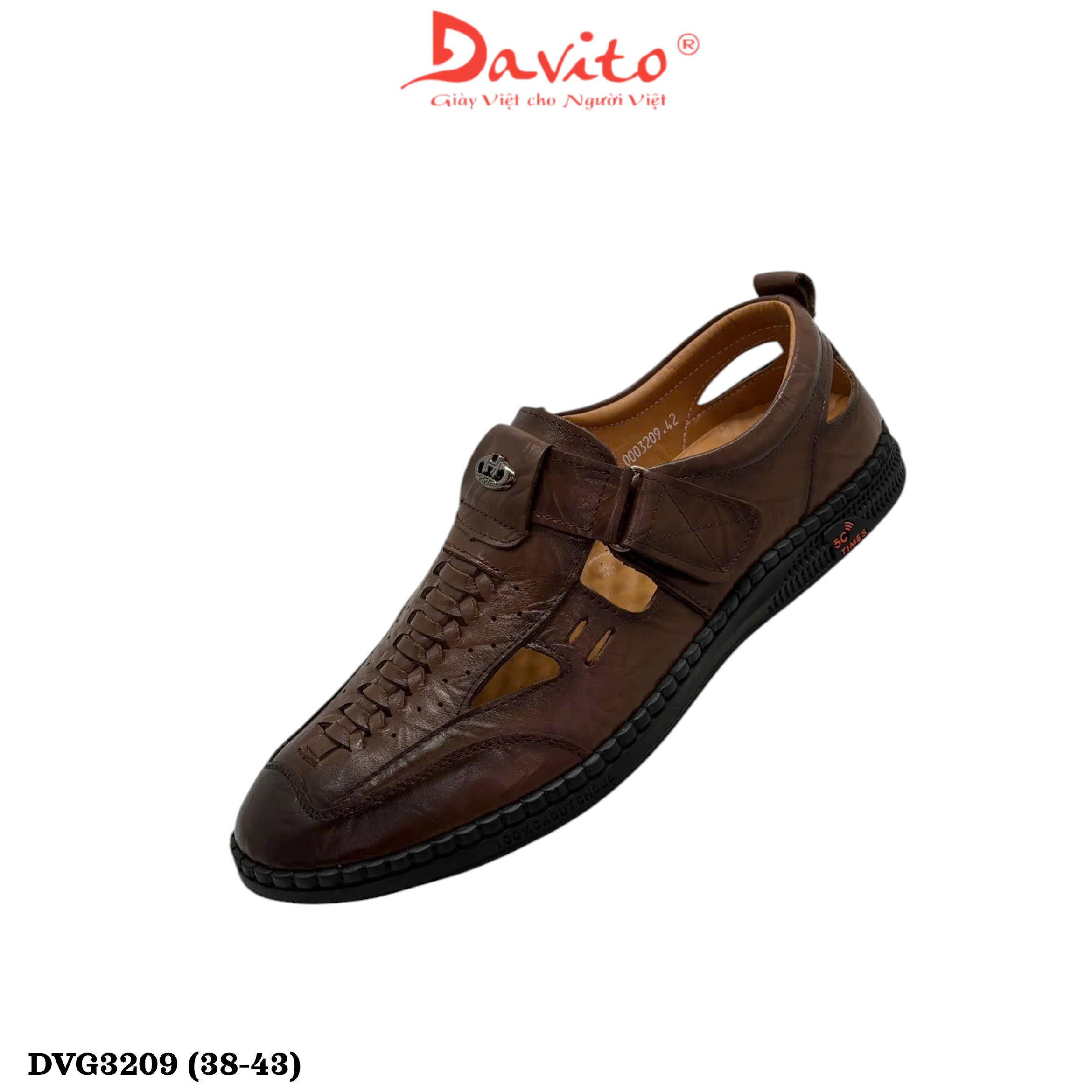 Giày nam DAVITO DVG3209.NAU