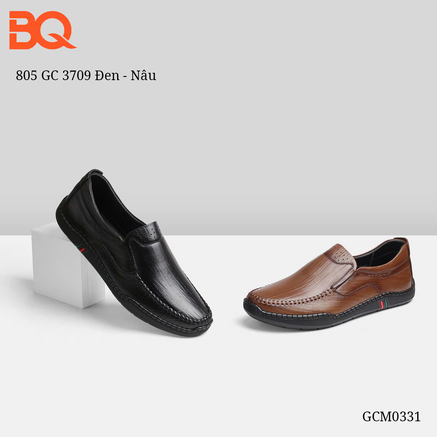 Giày da nam BQ GCM0331.DEN