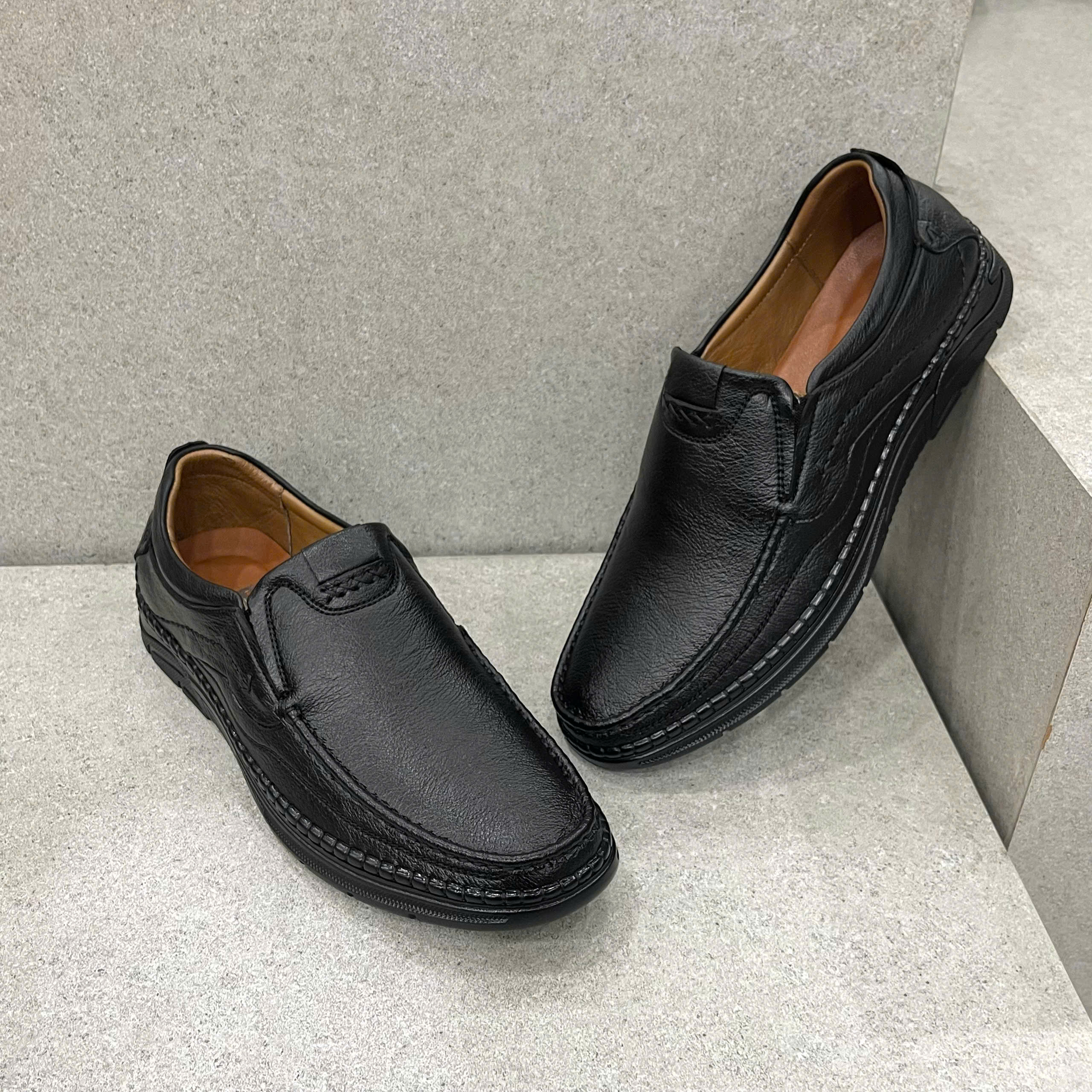 Giày mọi nam BQ GCM0298.DEN