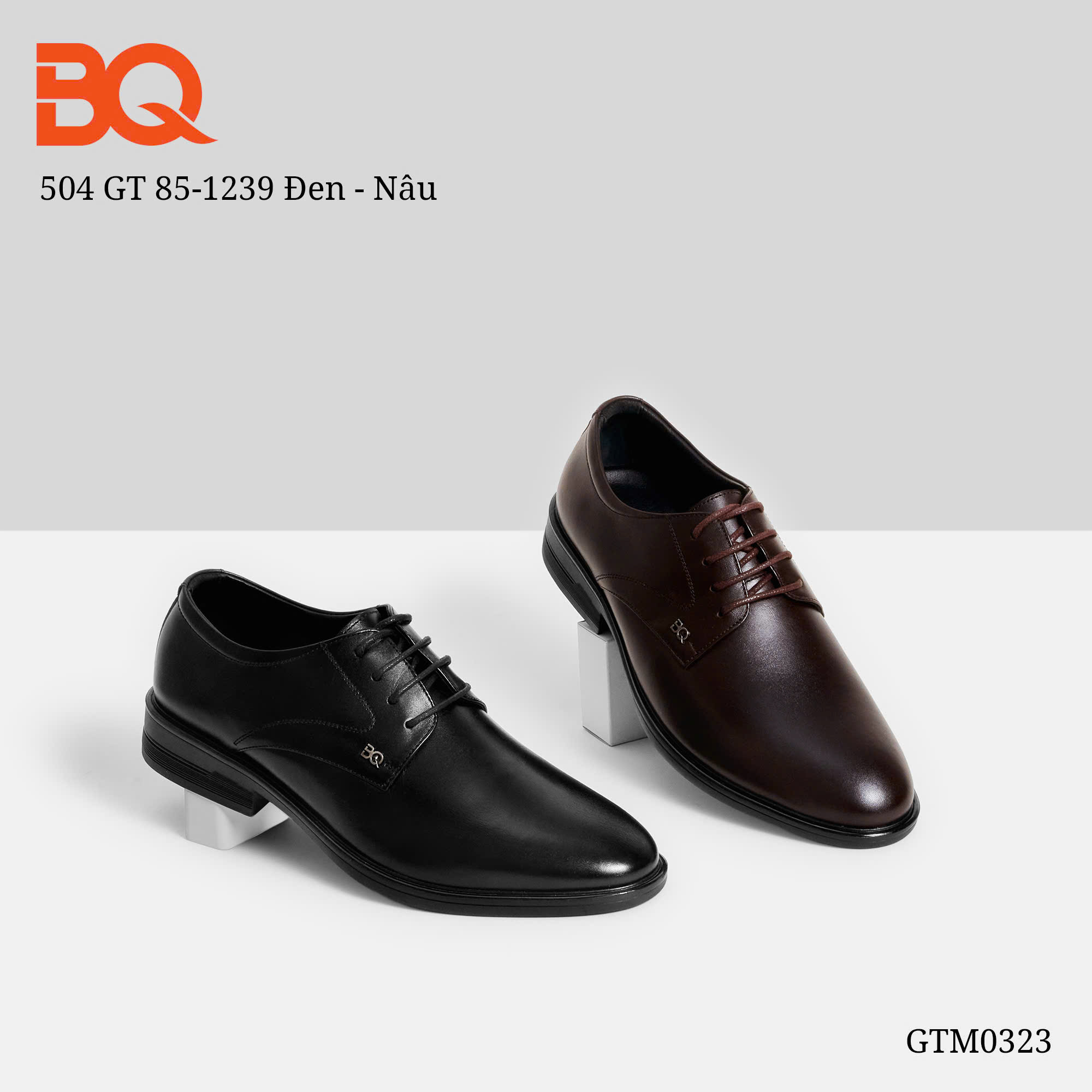 Giày tây dây BQ GTM0323.DEN