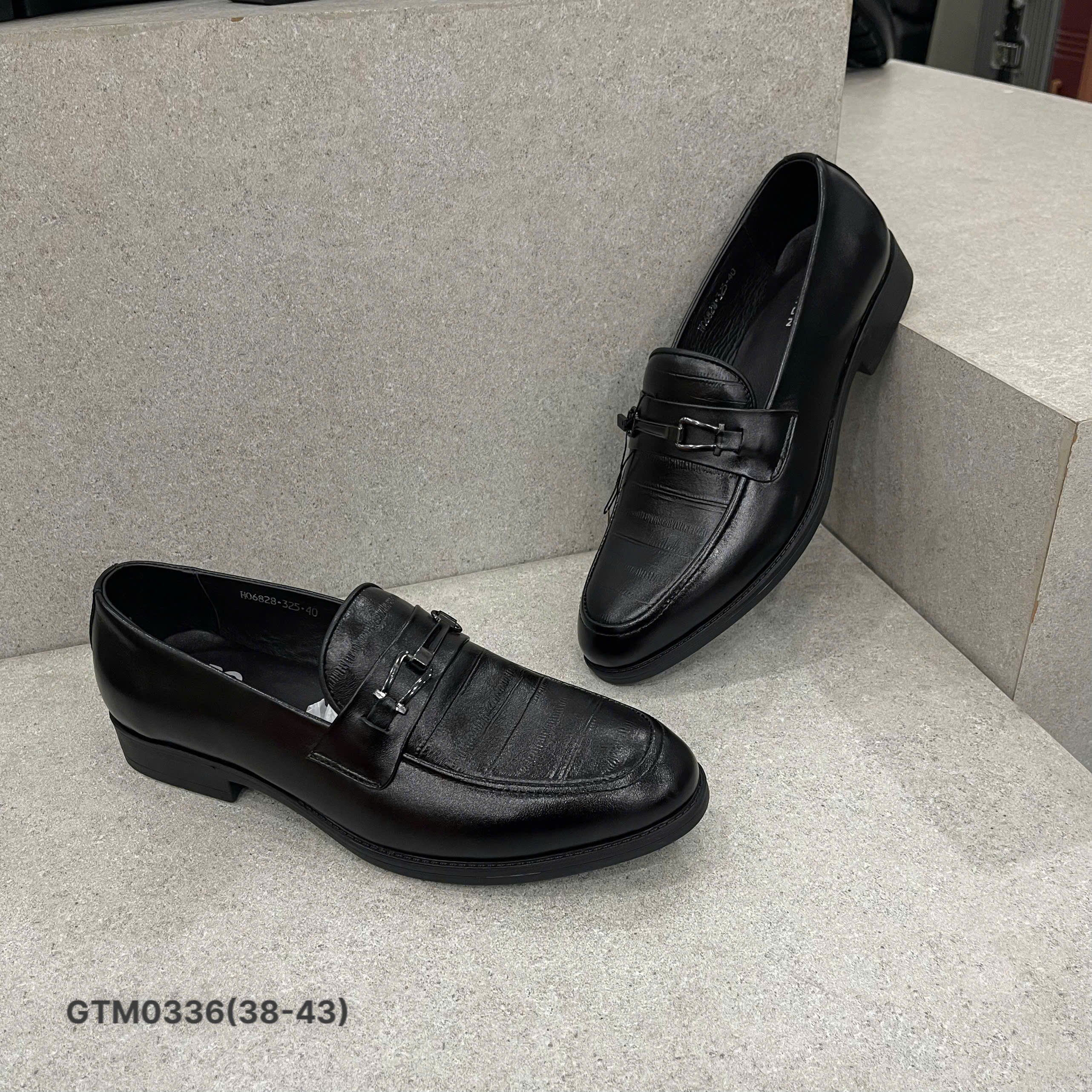 Giày da nam BQ GTM0336.DEN