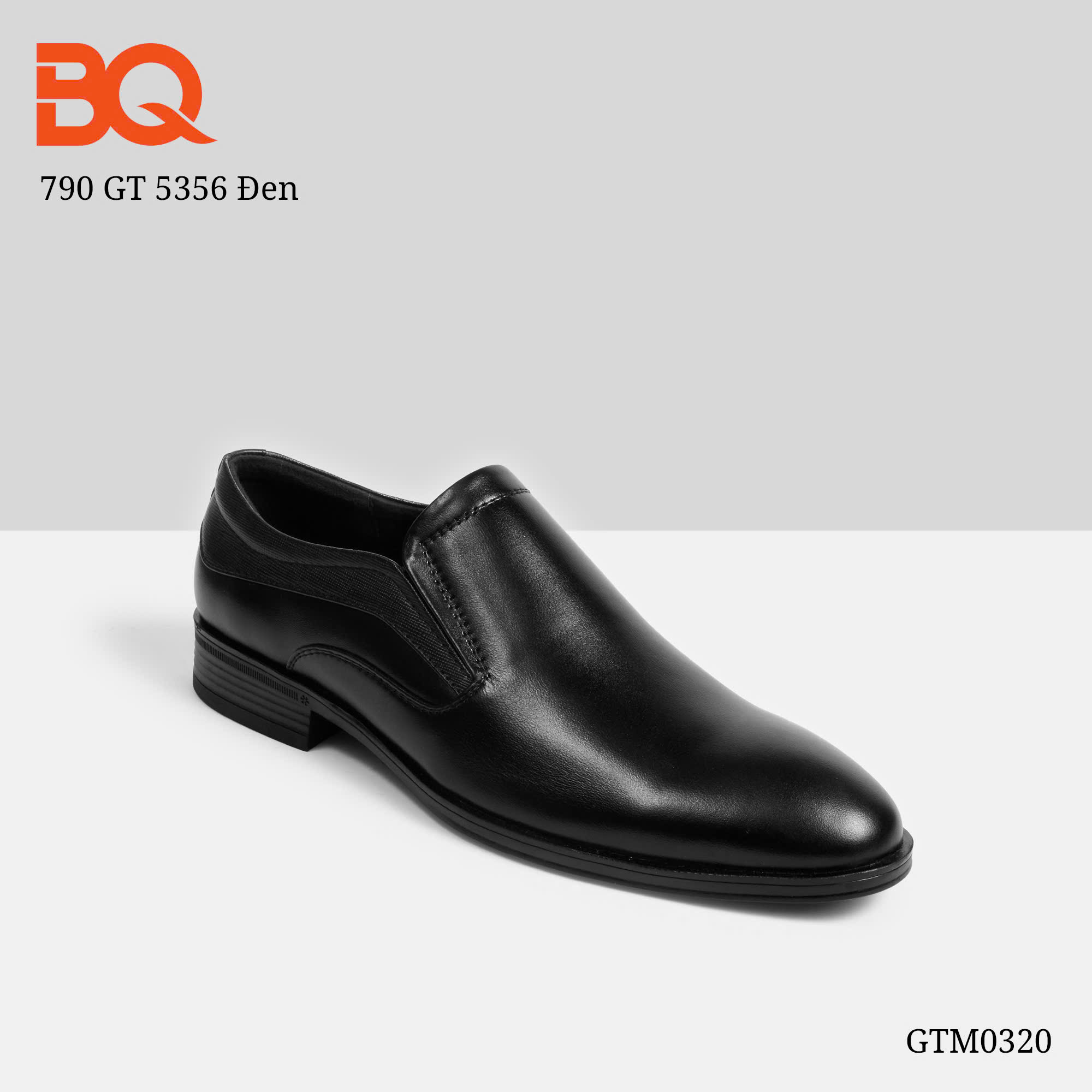Giày tây lười nam BQ GTM0320.DEN