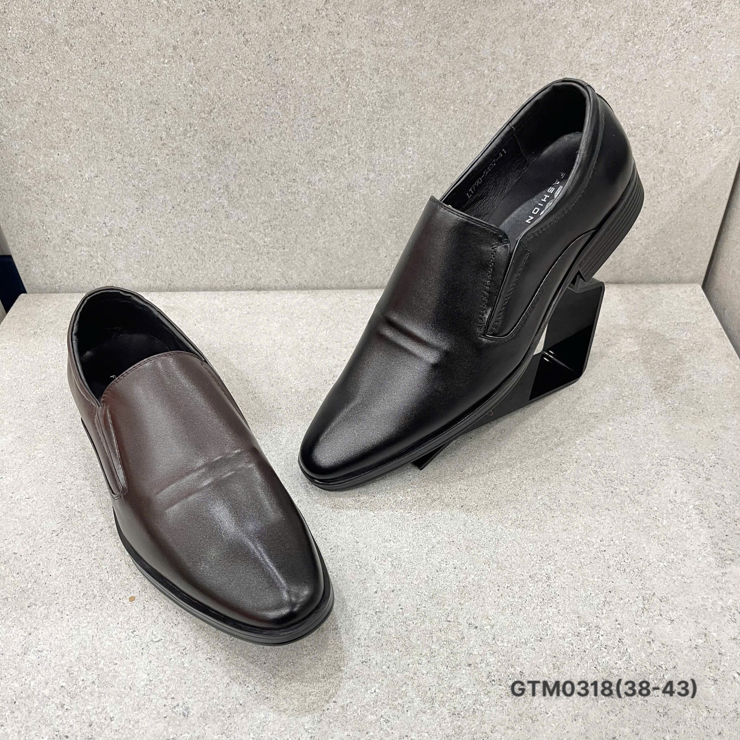 Giày tây lười nam BQ GTM0318.DEN