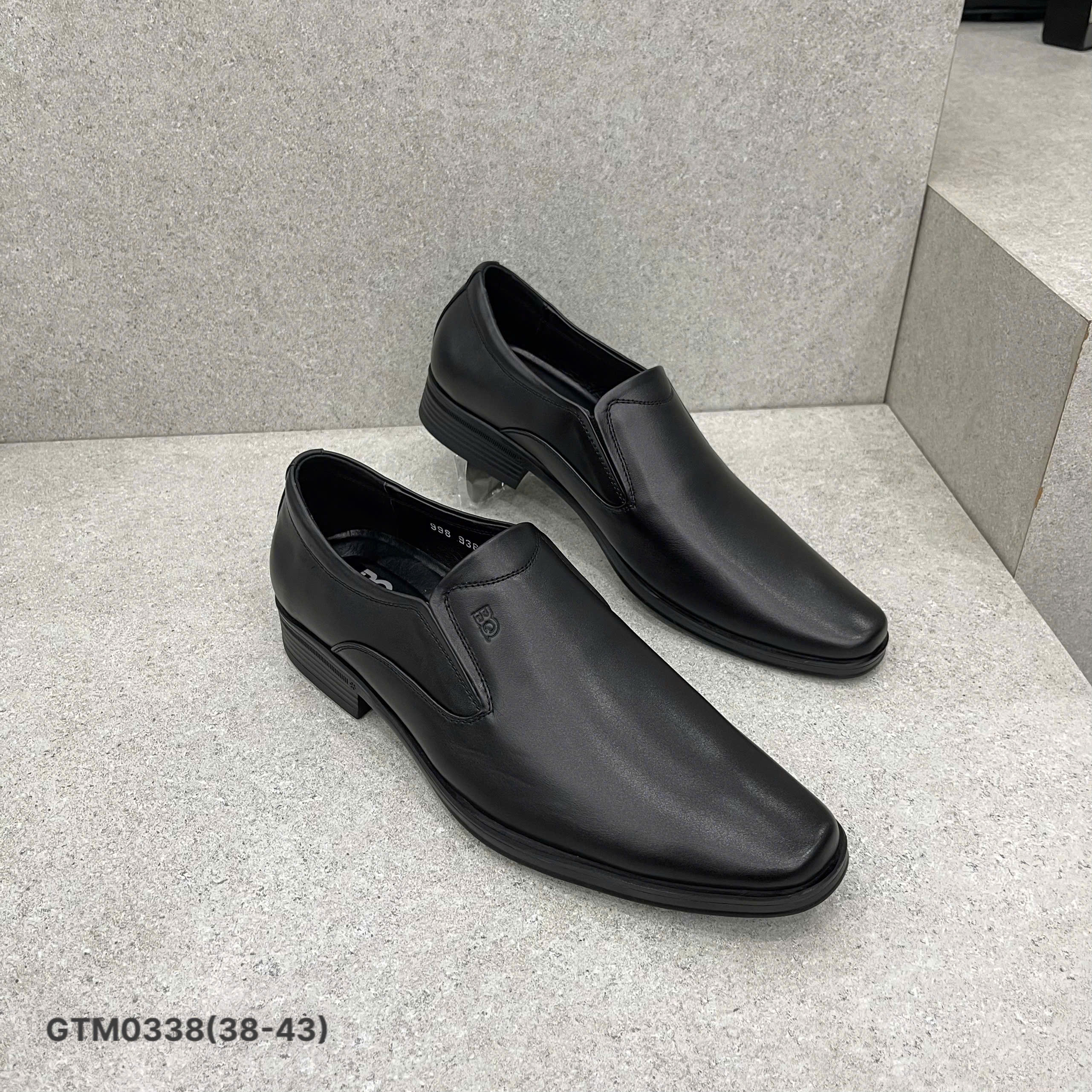 Giày tây lười nam BQ GTM0338.DEN