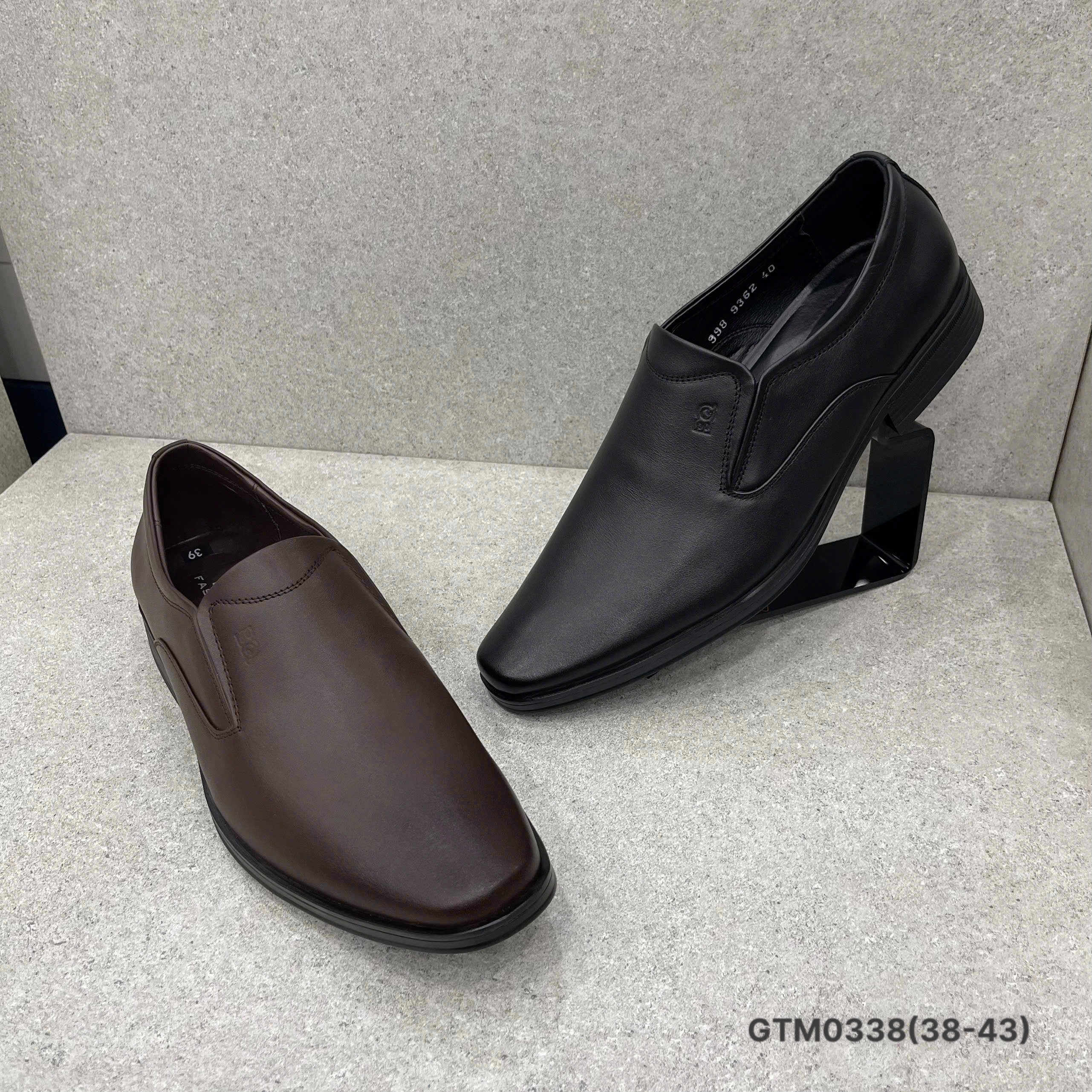 Giày tây lười nam BQ GTM0338.DEN