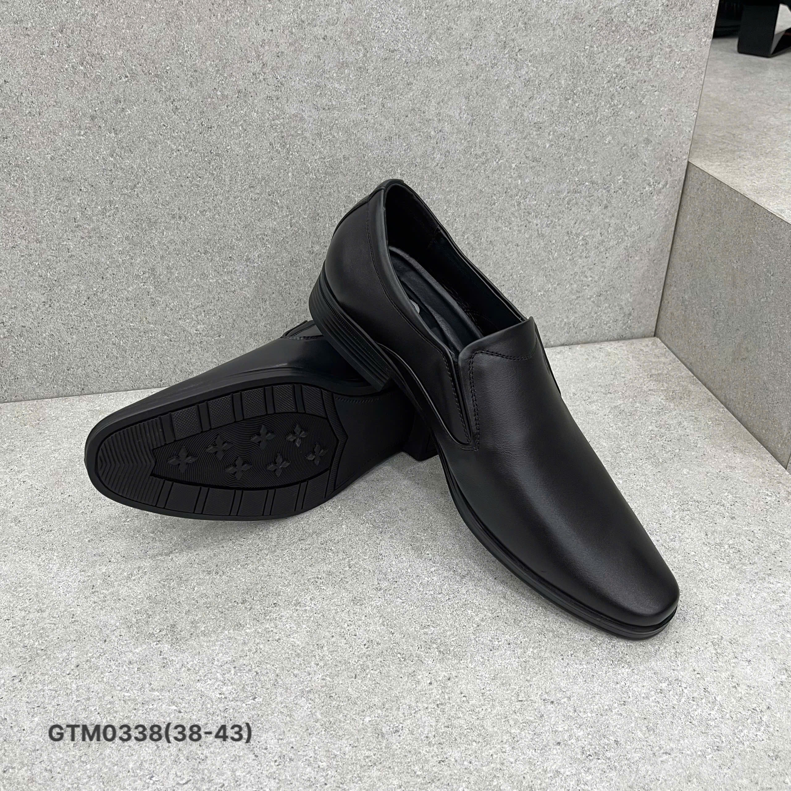 Giày tây lười nam BQ GTM0338.DEN