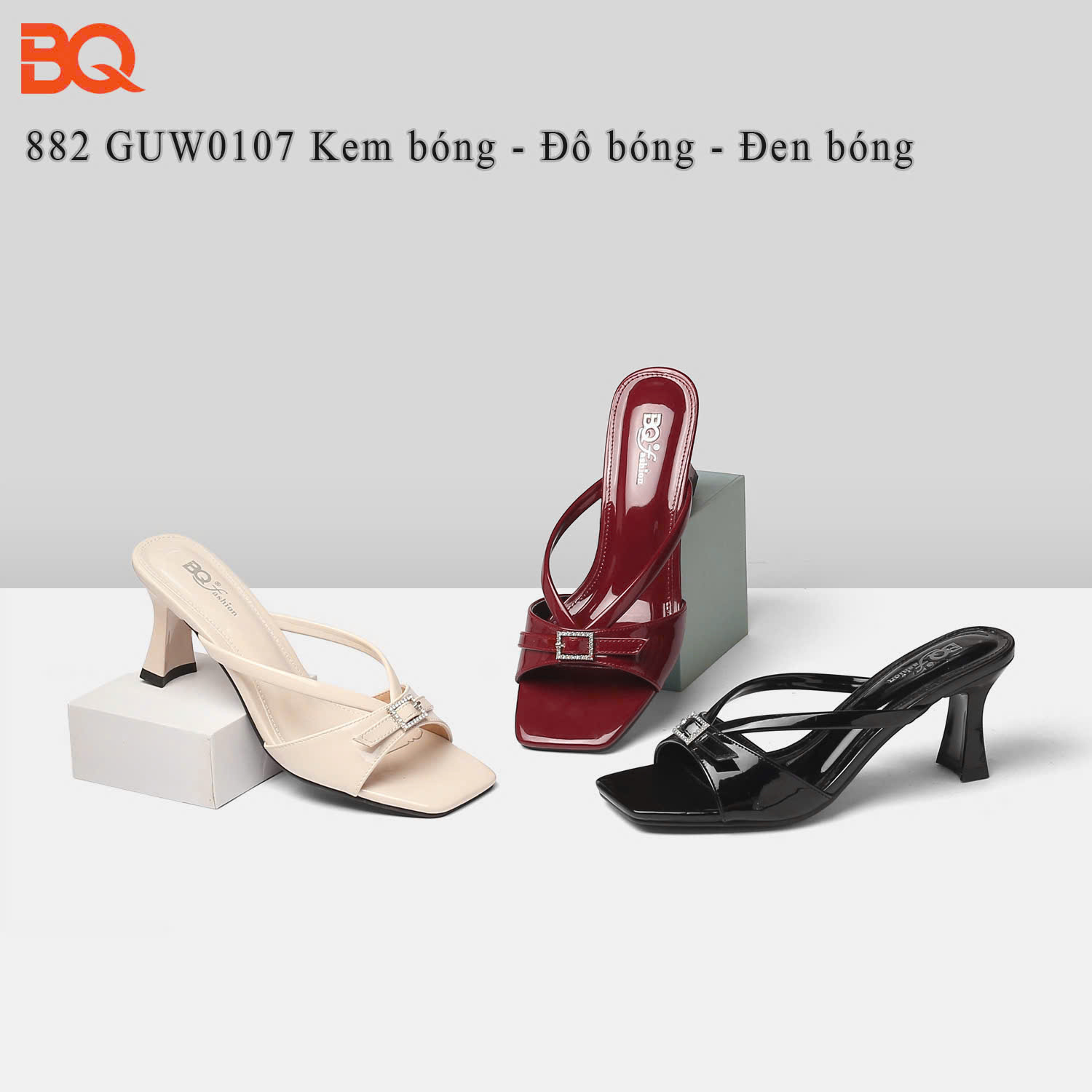 Dép nữ BQ GUW0107.DEN