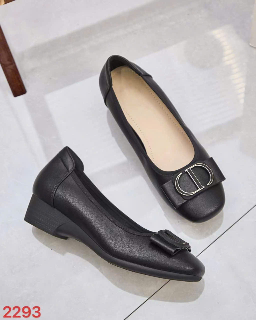 Giày xuồng nữ 2293(35-42).DEN