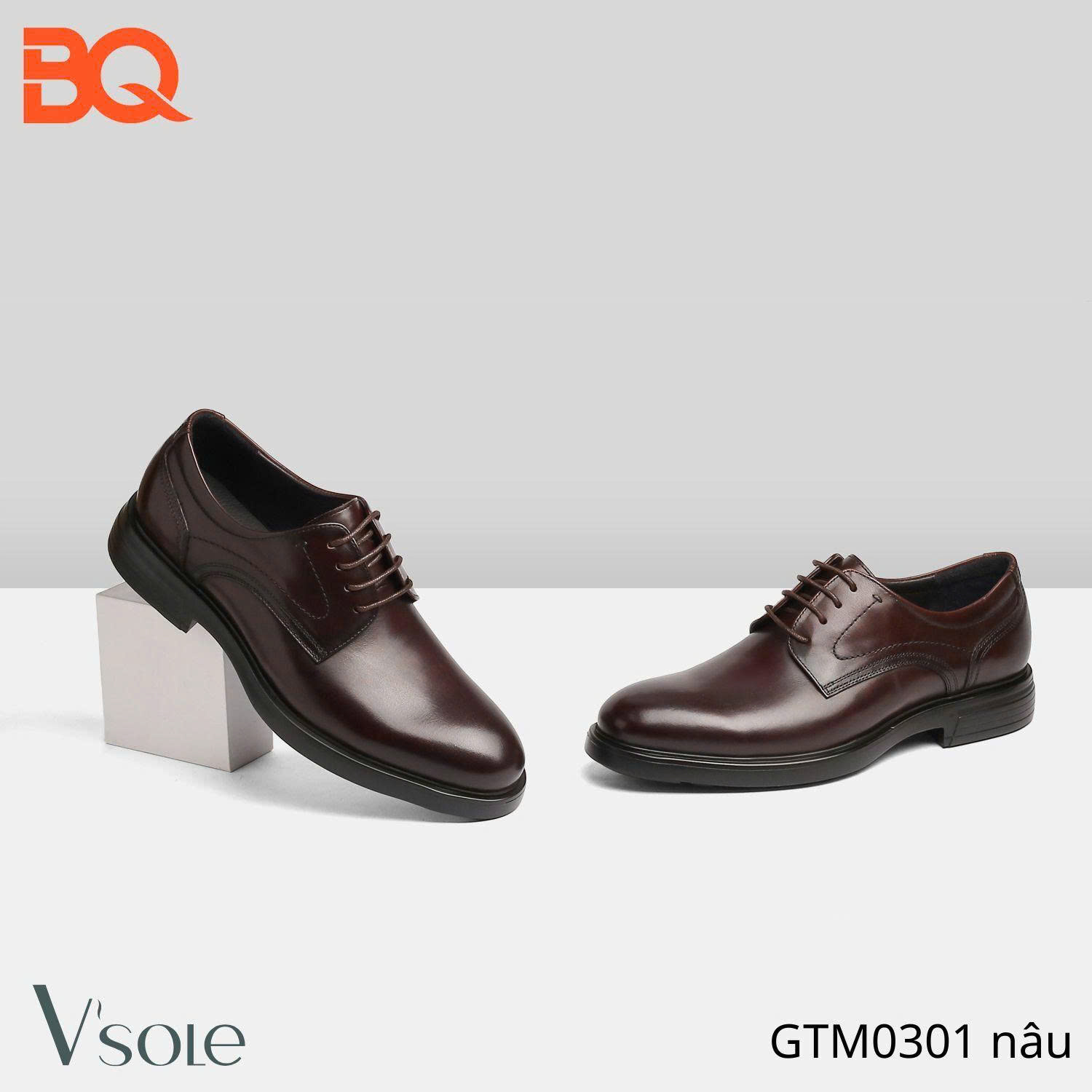 Giày nam BQ GTM0301.NAU