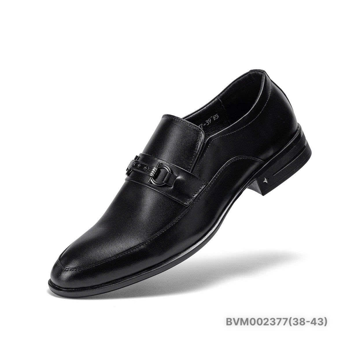 Giày công sở nam Bitis BVM002377DEN