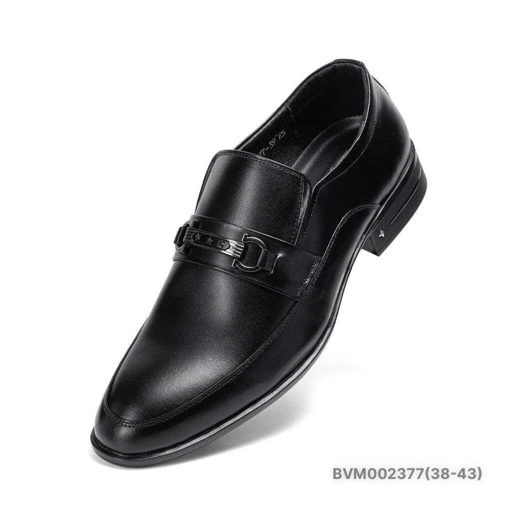 Giày công sở nam Bitis BVM002377DEN
