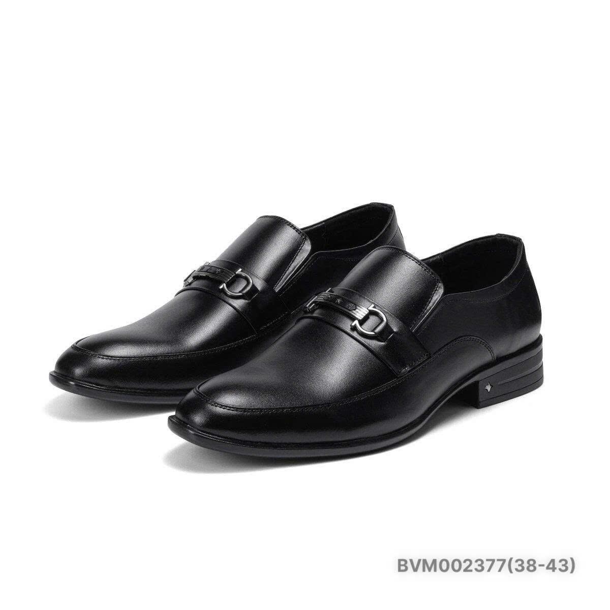 Giày công sở nam Bitis BVM002377DEN