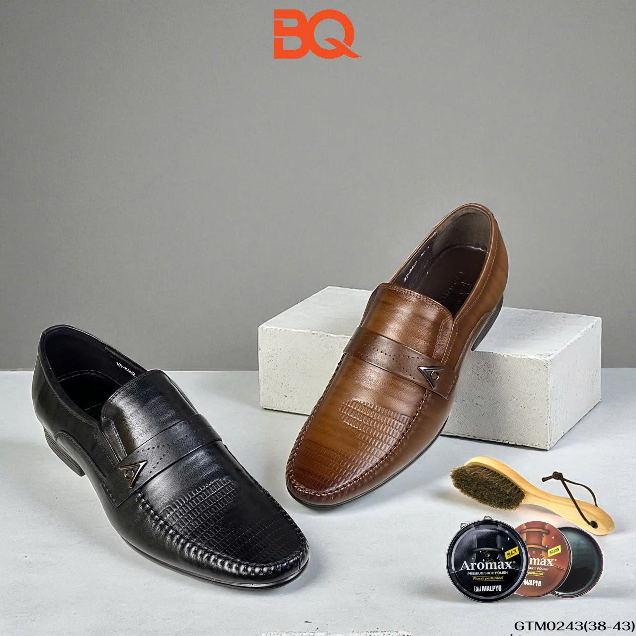 Giày nam BQ GTM0243DEN
