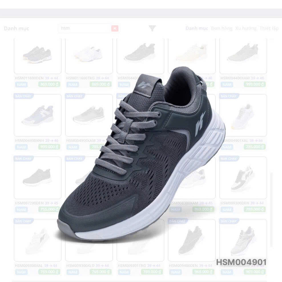 Giày thể thao BITIS HSM004901.XAD