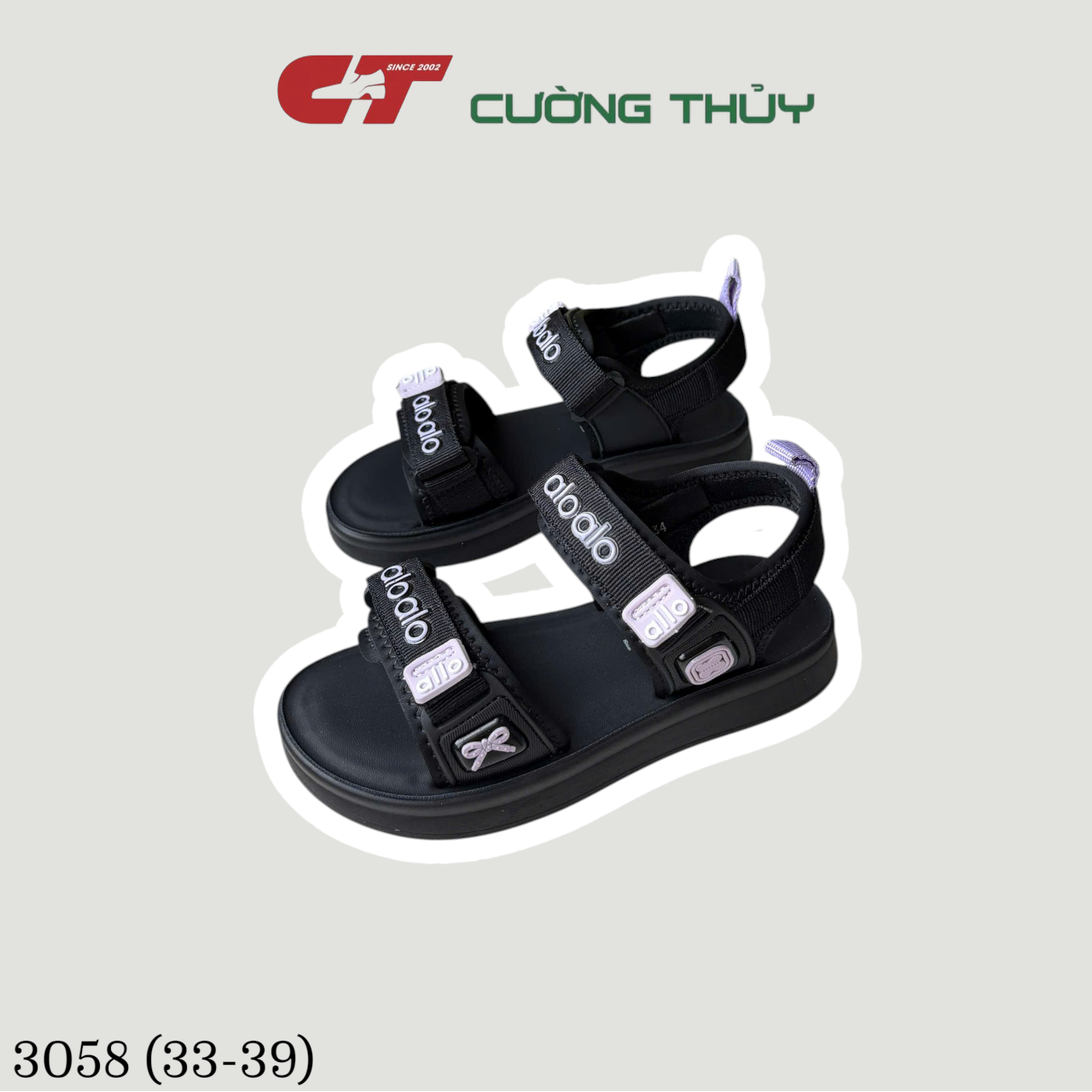 Sandal bé gái 3058(33-39).TIM