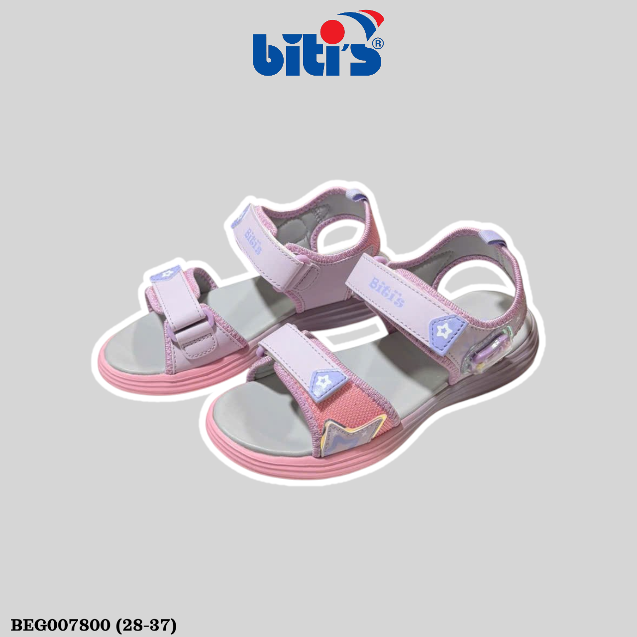 Giày Sandal Bé Gái Biti's Cool BEG007800.TIM