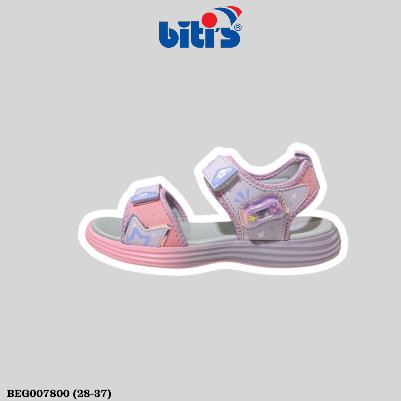 Giày Sandal Bé Gái Biti's Cool BEG007800.TIM