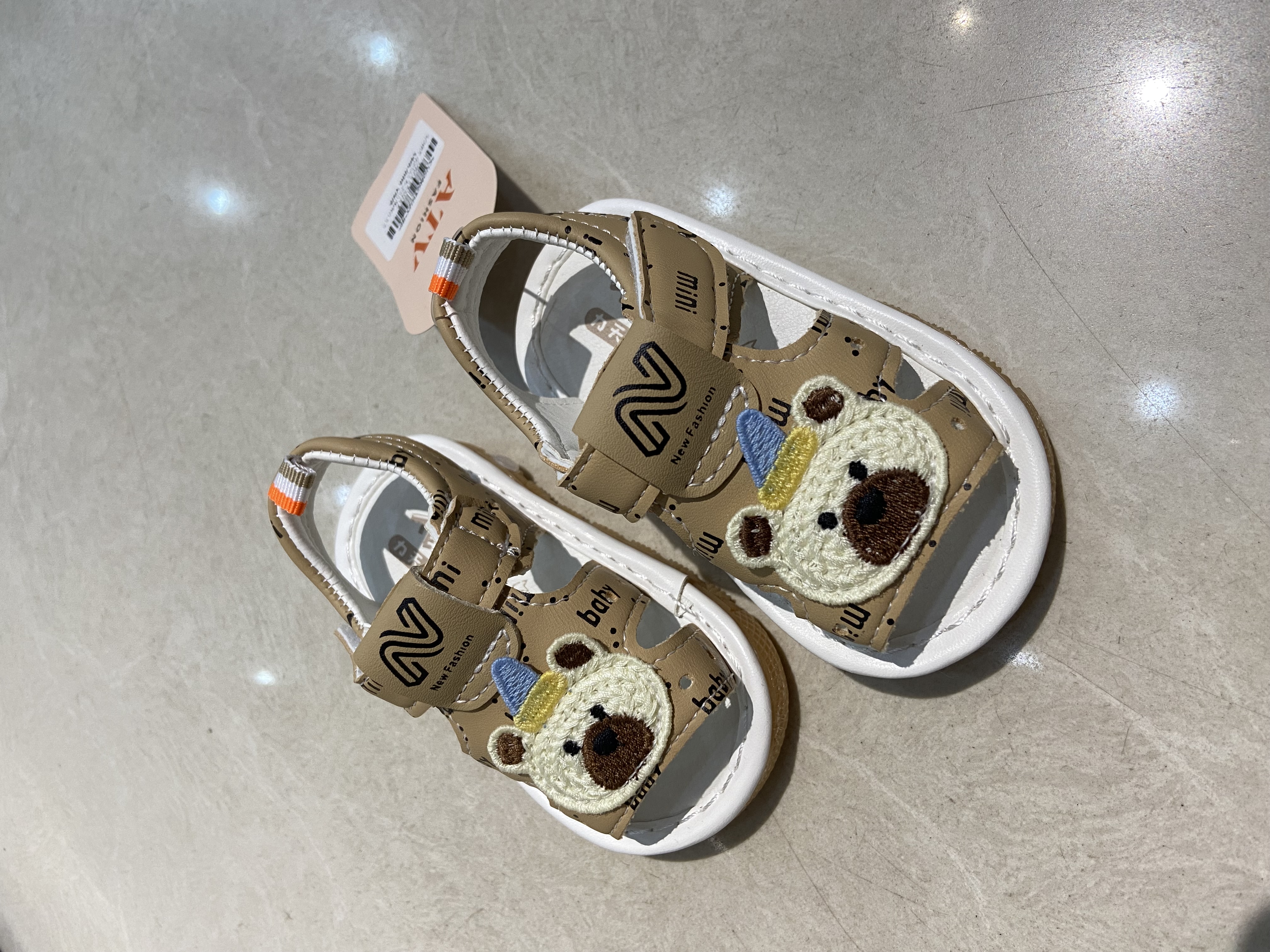 Sandal bé trai 021(17-21).NAU