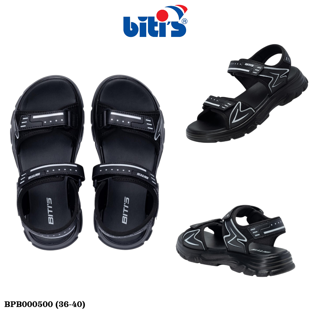Sandal Biti's SUPERSTAR Collection Bé Trai BPB000500.DEN
