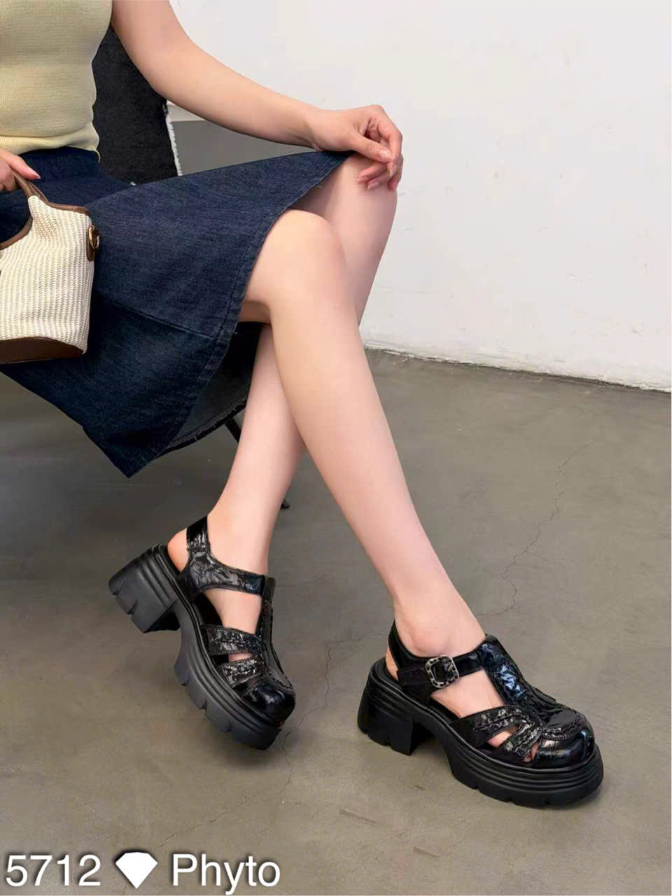 Sandal nữ PHYTO 5712.DEN