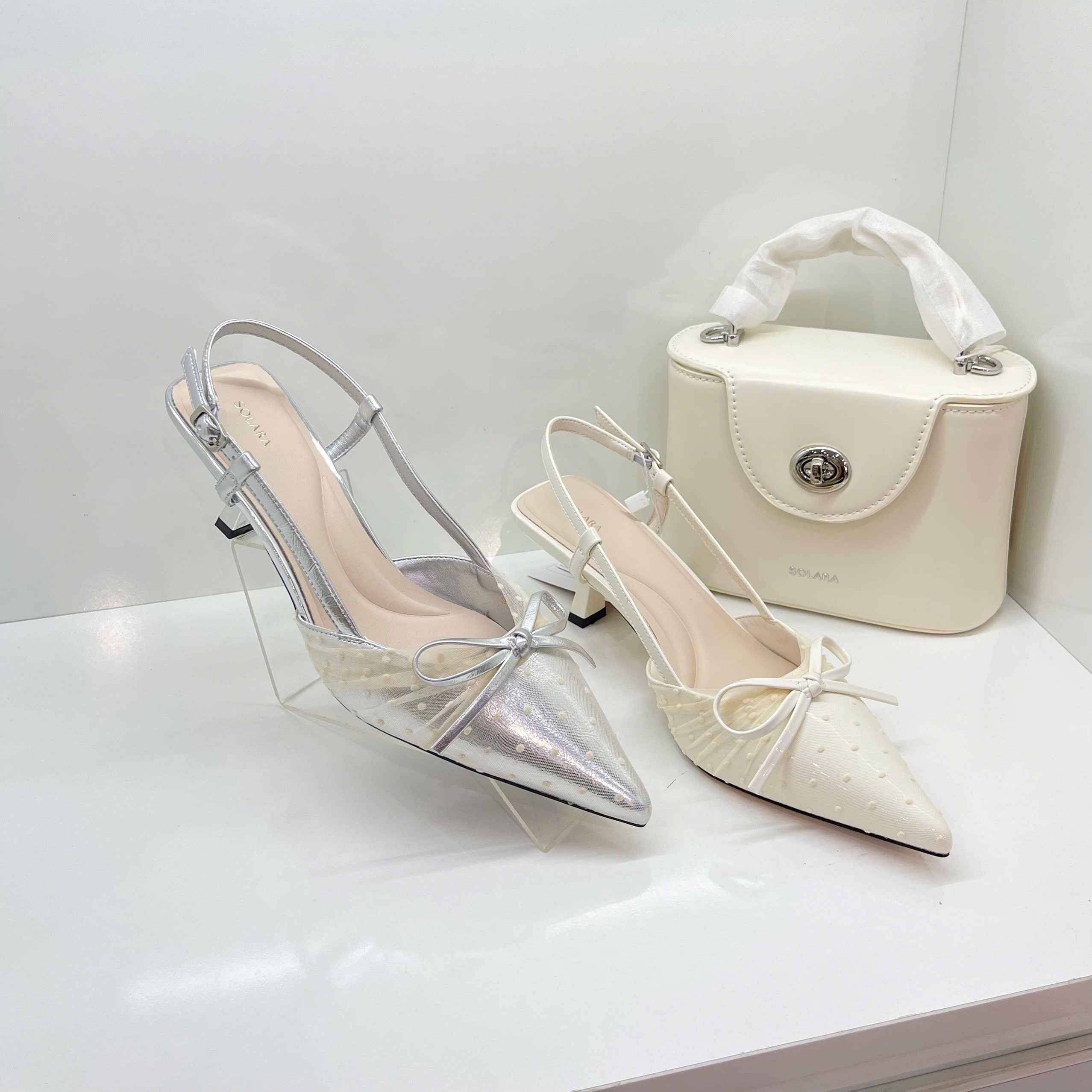 Sandal cao gót BQ GMI0032.TRG
