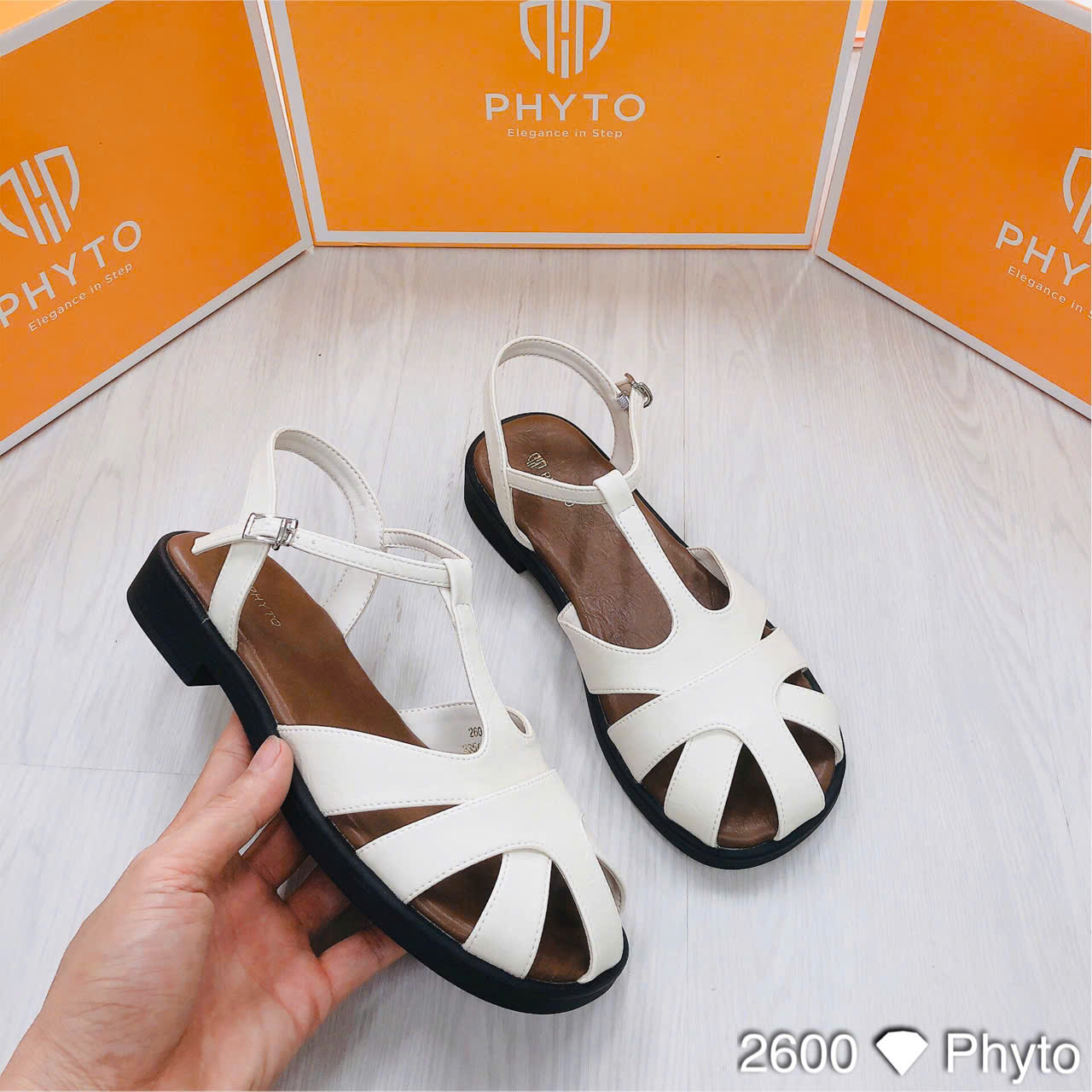 Sandal nữ PHYTO 2600.KEM