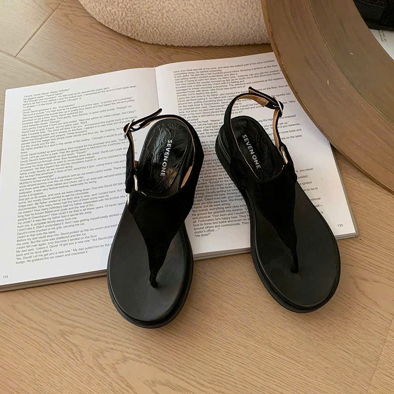 Sandal nữ B090.DEN