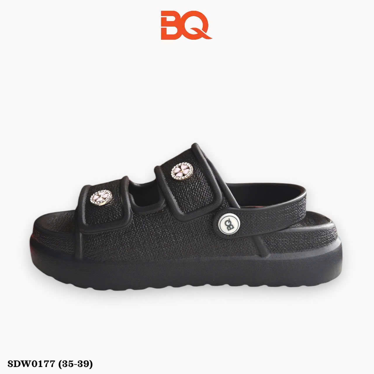 Sandal nữ BQ SDW0177.DEN