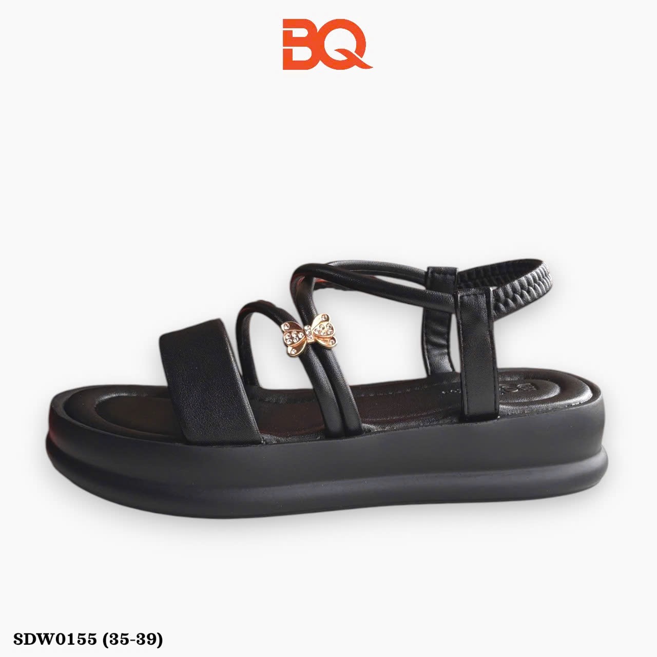 Sandal nữ BQ SDW0155.DEN