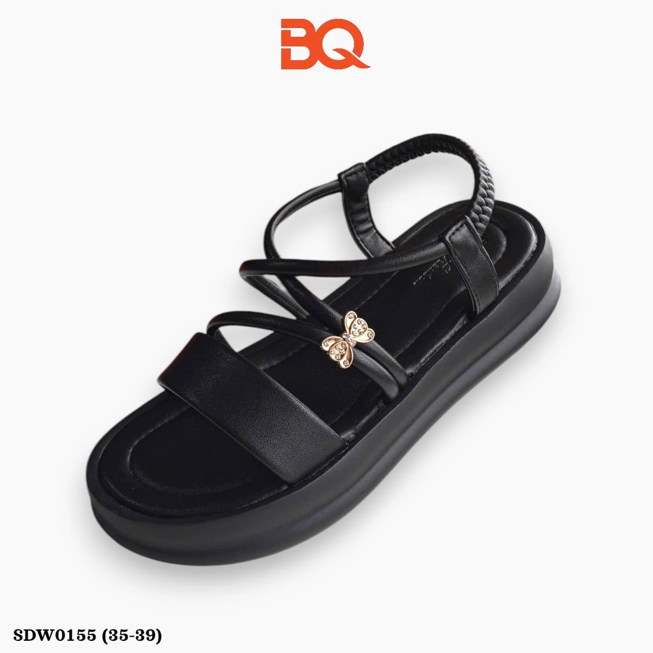 Sandal nữ BQ SDW0155.DEN