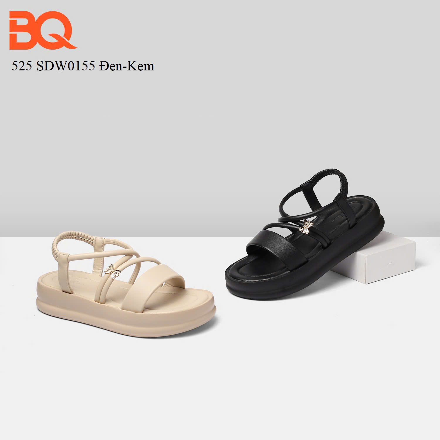Sandal nữ BQ SDW0155.DEN